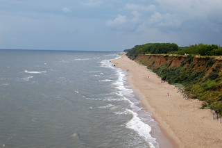 Trzęsacz- plaża i klify